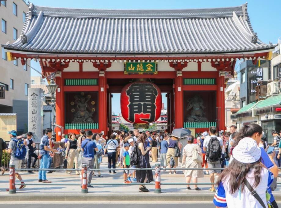 *301 Oshiage Sta 3Mins Walk! Wi-Fi Elevator Appartement Tokio Buitenkant foto